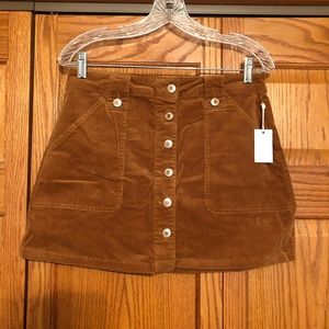 Forever 21 Corduroy Mini Skirt